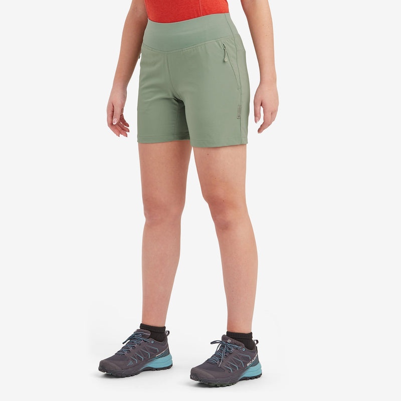 Montane Tucana Lite Kurze Hose Damen Grün | QEW035478