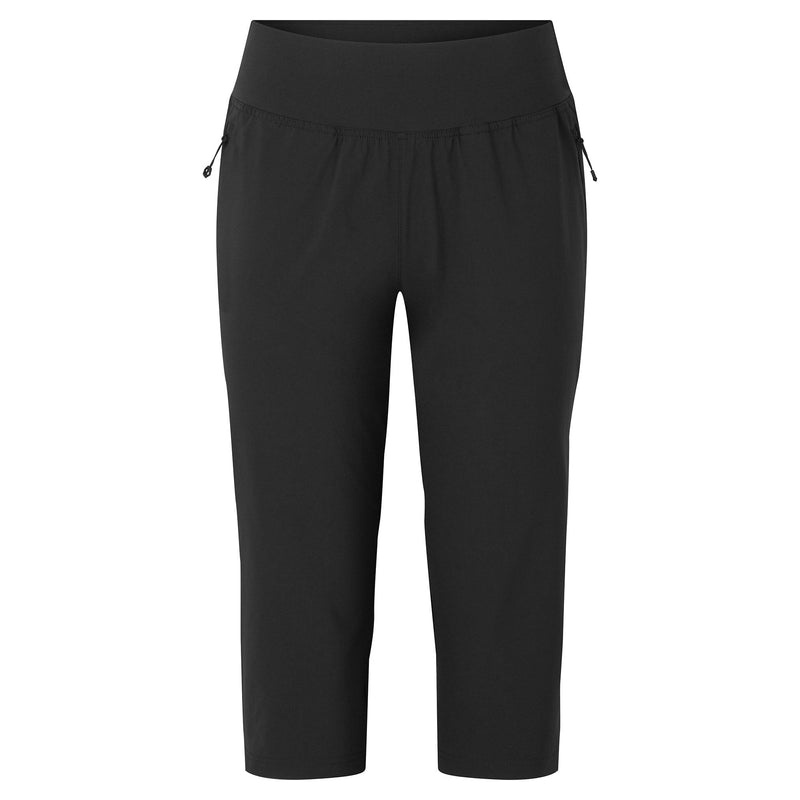 Montane Tucana Lite Stretch Capri 3/4 Leggings Damen Schwarz | ODX497682