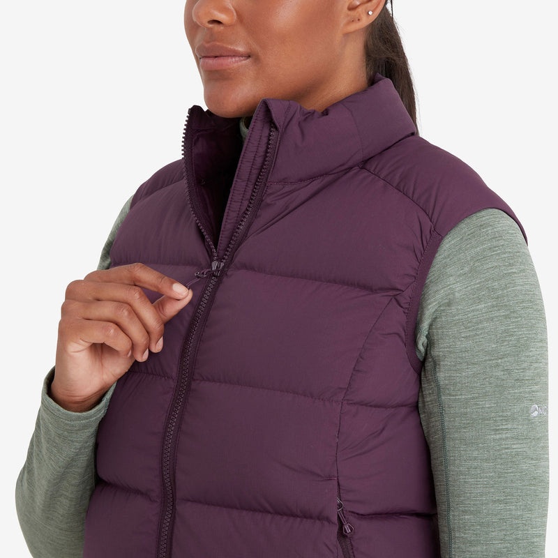 Montane Tundra Daunenweste Damen Lila | IOF145739