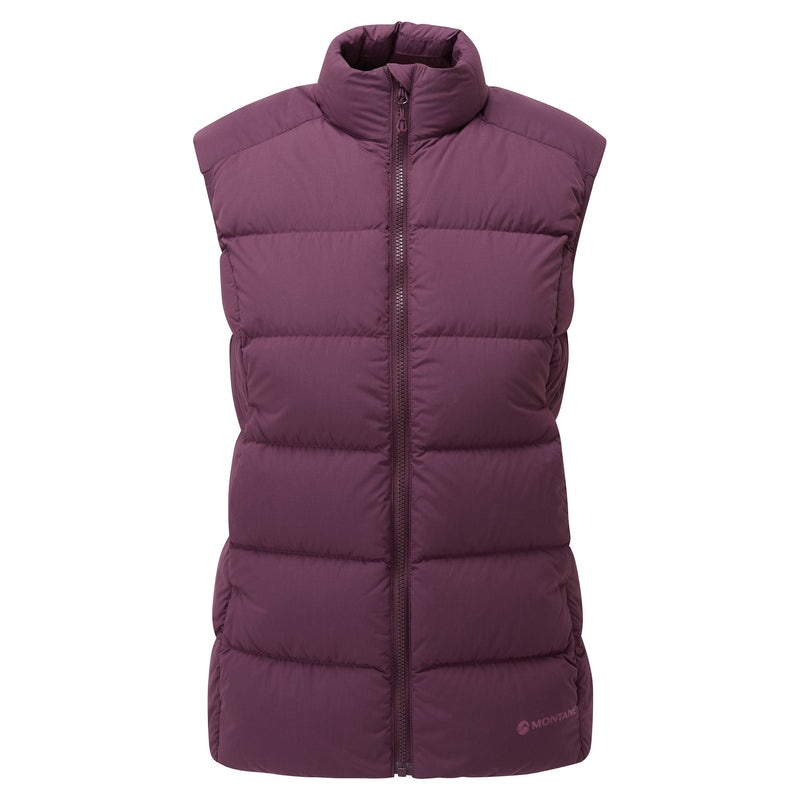 Montane Tundra Daunenweste Damen Lila | IOF145739