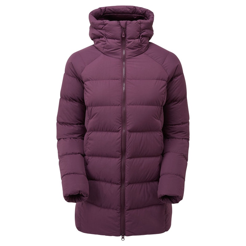 Montane Tundra Mit Kapuze Daunenjacken Damen Lila | YXU014285